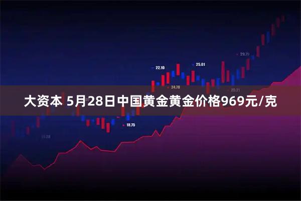 大资本 5月28日中国黄金黄金价格969元/克